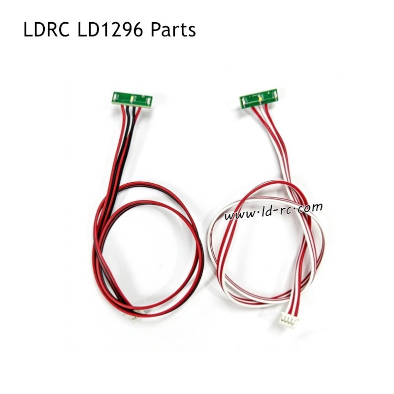 LDRC LD1296 RC Car Parts Left and Right Tail Lights