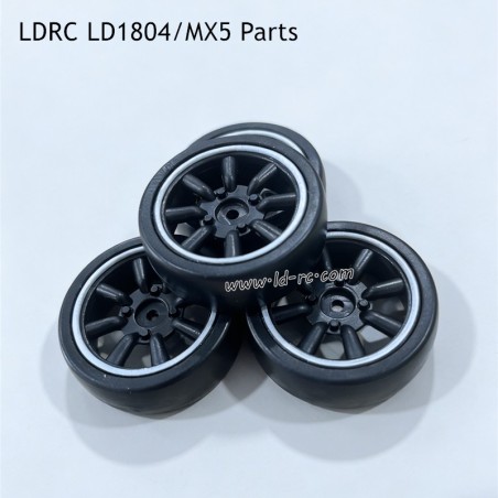 LDRC LD1804/MX5 Parts G-Style Wheels