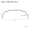 LDRC LD1804/MX5 Parts Spring No.1