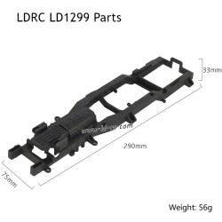 LDRC LD1299 Rock RC Crawler Parts Girder 1299-001