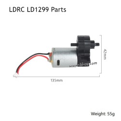 LDRC LD1299 Rock RC Crawler Parts 280 Gearbox 1299-007