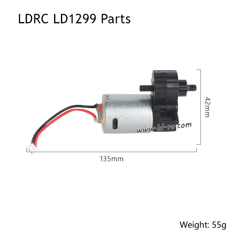 LDRC LD1299 Rock RC Crawler Parts 280 Gearbox 1299-007
