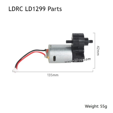 LDRC LD1299 Rock RC Crawler Parts 280 Gearbox 1299-007