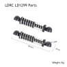 LDRC LD1299 Rock RC Crawler Parts Shock Absorber Spring 1299-009