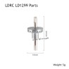 Front Axle Shaft 1299-013 Parts for LDRC LD1299 RC Rock Crawler