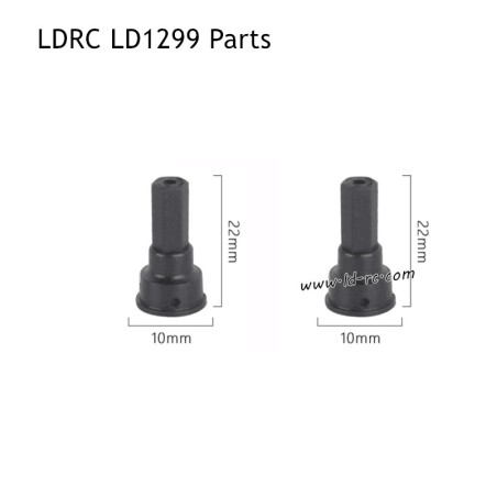 Front Wheel Adaptors 1299-022 Parts for LDRC LD1299 RC Rock Crawler