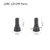 Front Wheel Adaptors 1299-022 Parts for LDRC LD1299 RC Rock Crawler