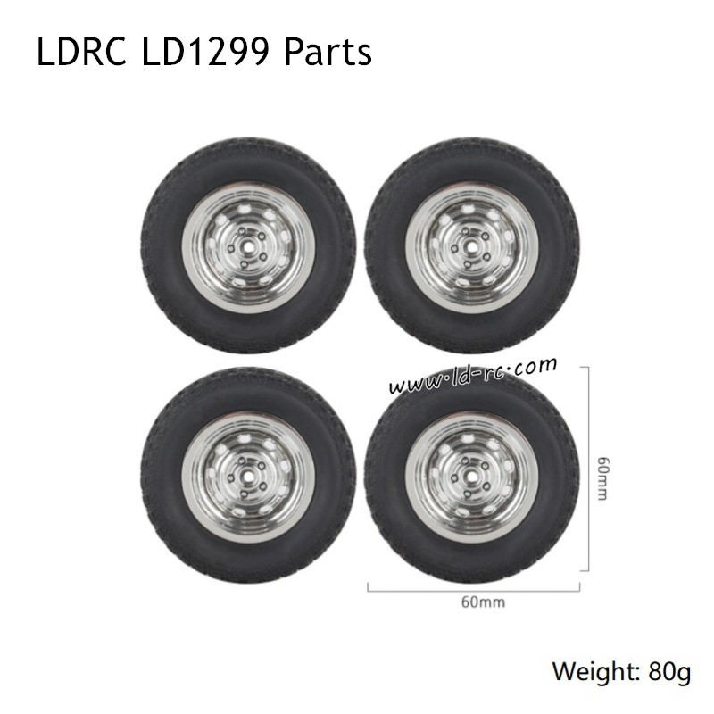LDRC LD1299 Rock RC Crawler Parts Tires 1299-002