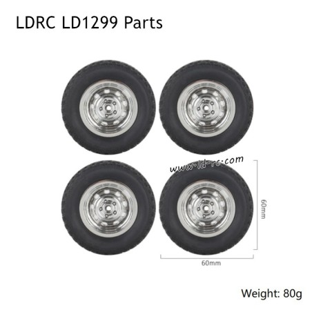 LDRC LD1299 Rock RC Crawler Parts Tires 1299-002