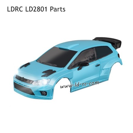 LDRC LD2801 RC Car Parts Car Shell Assembly Blue