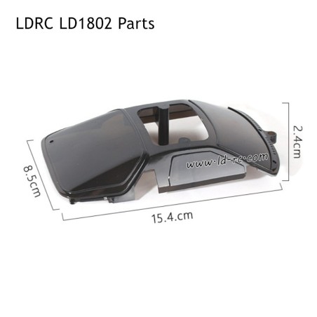 LDRC LD1802 RC Car Parts Car Glass