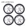 LDRC LD1802 RC Drift Car Accessories Tire with Metal Hub