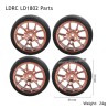 LDRC LD1802/FC RC Car Parts Wheels with Plastic Hubs