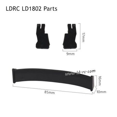 LDRC LD1802/FC RC Car Upgrade Accessories Tail Wing