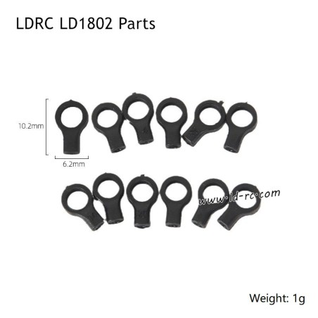 LDRC LD1802 RC Car Parts Rod Head