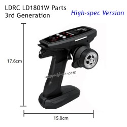 Three-Channel Transmitter High-spec Version Parts for LDRC LD1801/AE86 RC Drift Car