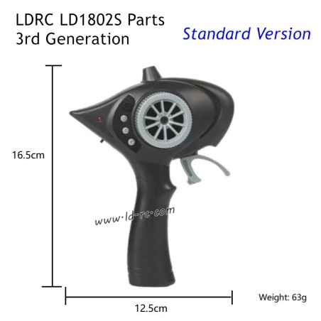 LDRC LD1802S RC Drift Car Parts Transmitter 3rd Gen