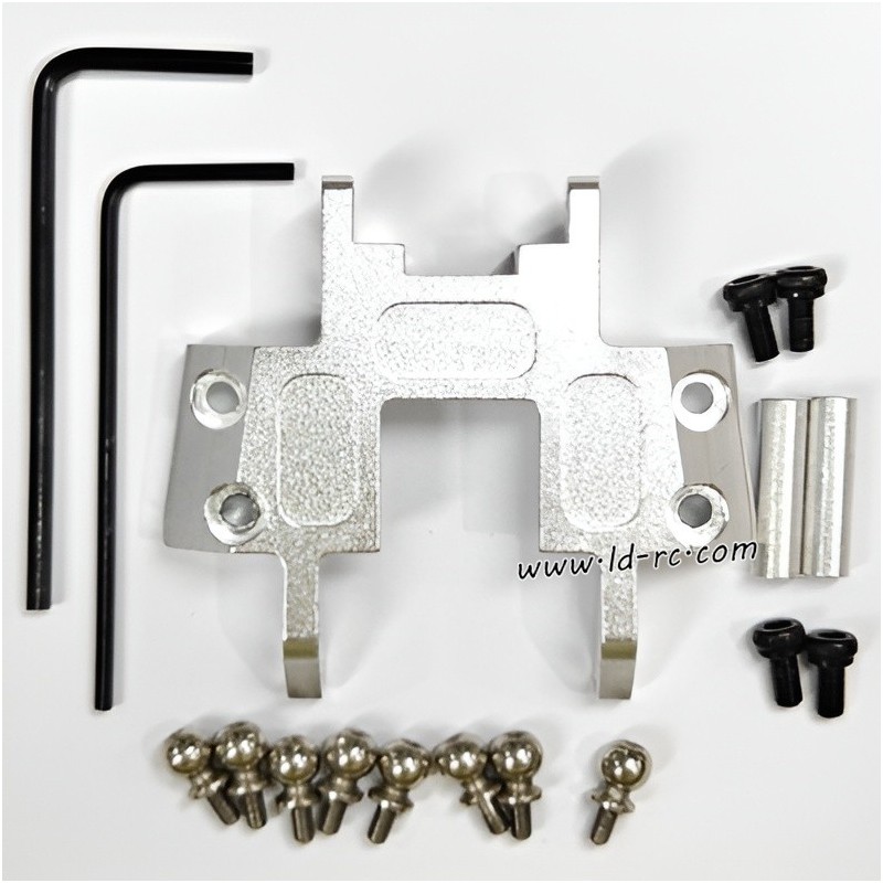 Metal Gearbox Base Upgrade Parts for LDRC LD18401Pro Rock RC Crawler