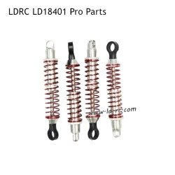 Metal Oil-filled Shock Absorbers Upgrade Parts for LDRC LD18401Pro Rock RC Crawler