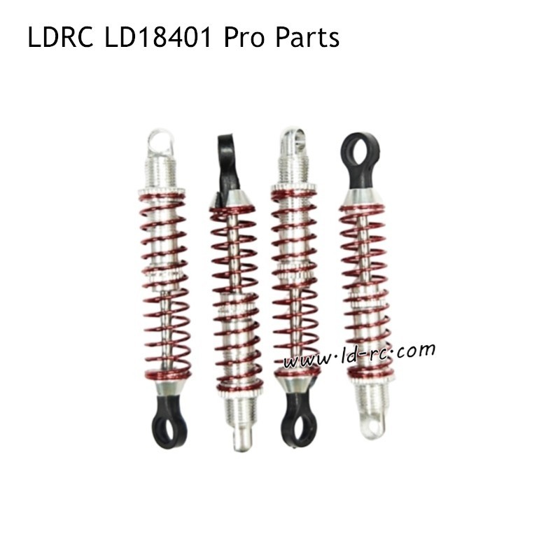 Metal Oil-filled Shock Absorbers Upgrade Parts for LDRC LD18401Pro Rock RC Crawler