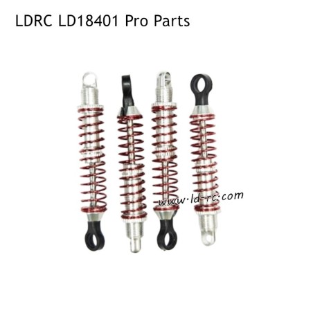 Metal Oil-filled Shock Absorbers Upgrade Parts for LDRC LD18401Pro Rock RC Crawler