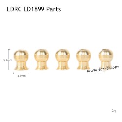 Ball Beads Parts for LDRC LD1899 2.4G Racing RC Car