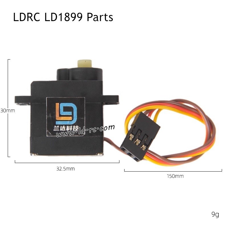 9g Servo Parts for LDRC LD1899 2.4G Racing RC Car