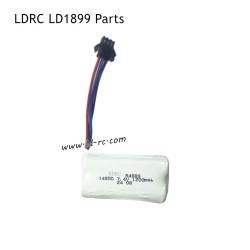 7.4V 1200mAh SM 3P Battery Parts for LDRC LD1899 2.4G Racing RC Car