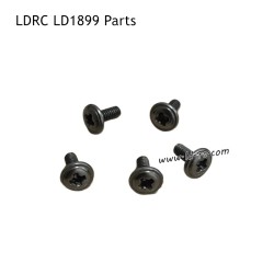 Tires Screws Parts for LDRC LD1899 2.4G Racing RC Car