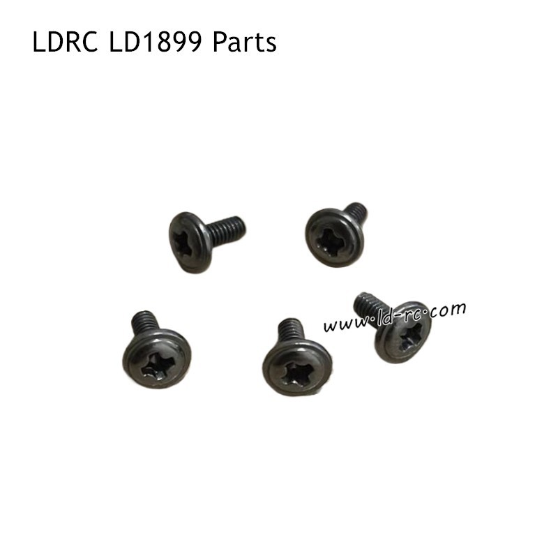 Tires Screws Parts for LDRC LD1899 2.4G Racing RC Car