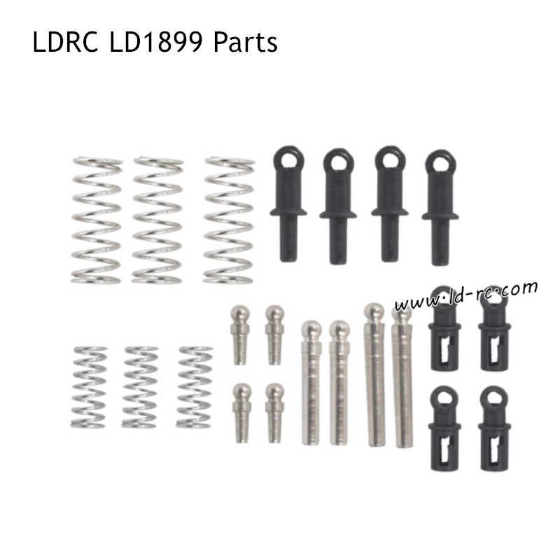 Shock Absorbers Parts for LDRC LD1899 2.4G Racing RC Car