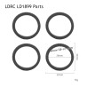 Racing Wheel Tread Parts for LDRC LD1899 Racing RC Car