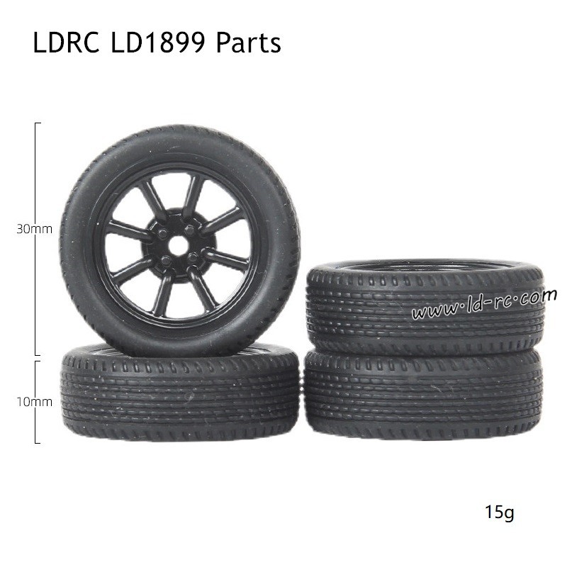 LDRC LD1899 RC Car Parts Road Racing Tires