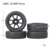 LDRC LD1899 RC Car Parts Road Racing Tires