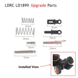 Shock Kit Upgrade Parts for LDRC LD1899 2.4G Racing RC Car