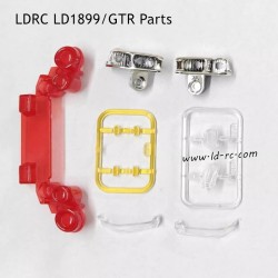 LDRC LD1899/GTR 2.4G RC Car Parts Full Car Lighting Piece