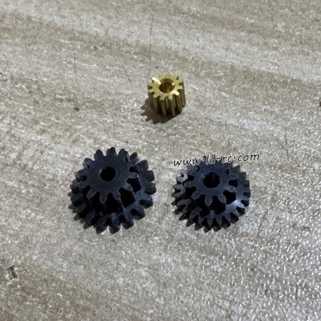 LDRC LD1899 2.4G RC Car Parts Gearbox with CNC Steel Gears