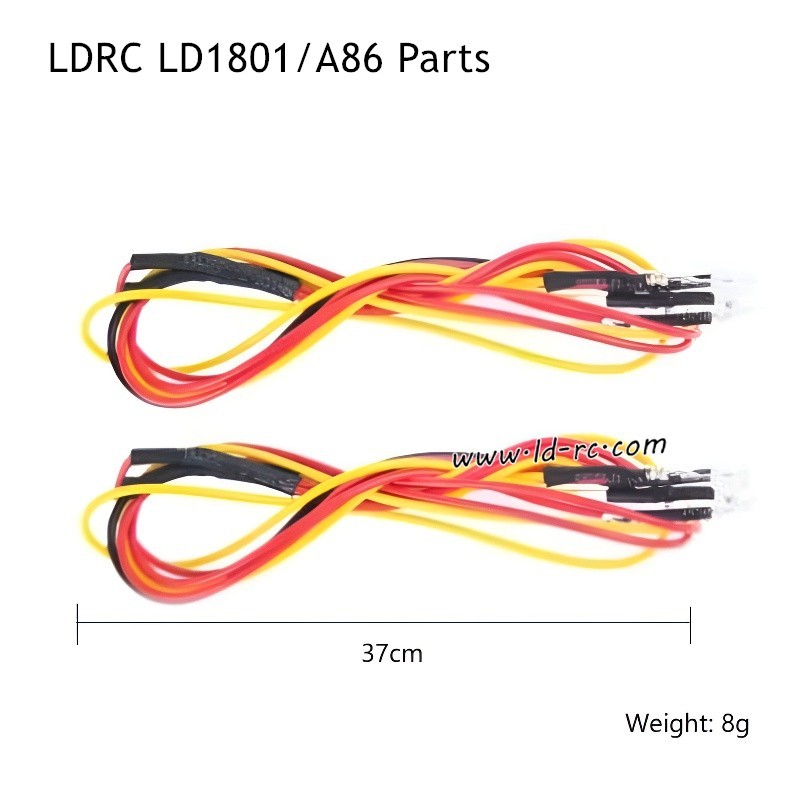 LDRC LD1801/A86 RC Car Parts Turn Signal Wire