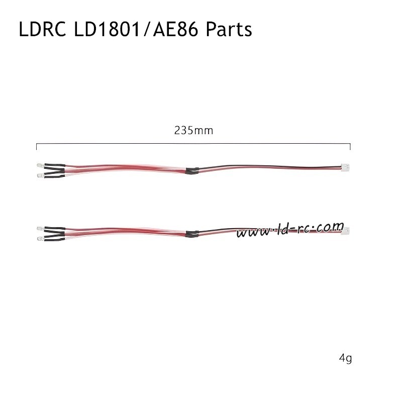 LDRC LD1801/AE86 RC Drift Car Parts Turning Light