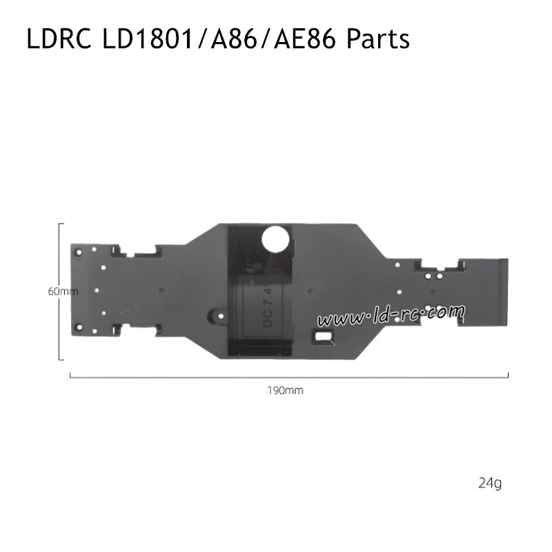 Car Bottom Parts for LDRC LD1801 RC Drift Car