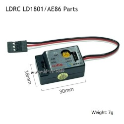 Gyroscope Spare Parts for LDRC LD1801/AE86 1/18 High Speed RC Drift Car