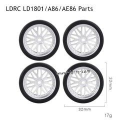 Drift Tires Parts for LDRC LD1801 RC Drift Car