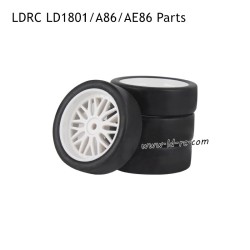 Racing Tires Parts for LDRC LD1801 RC Drift Car