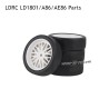 Racing Tires Parts for LDRC LD1801 RC Drift Car