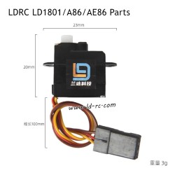 LDRC LD1801 RC Car Parts 3.7g Servo for Flip Lights
