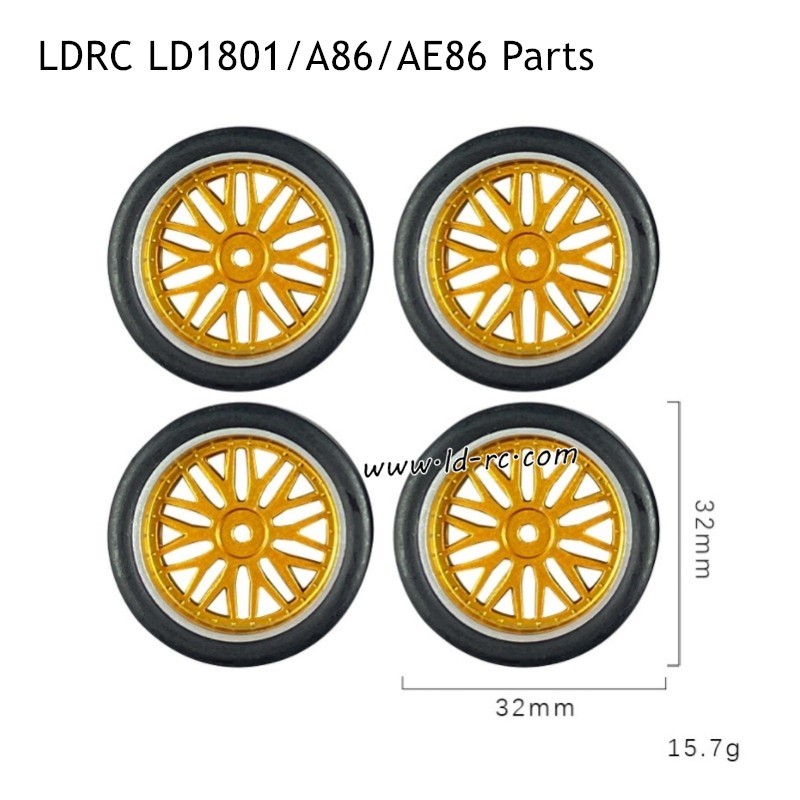 LDRC LD1801 RC Car Parts Drift Tires