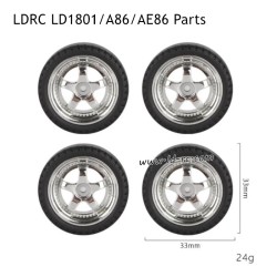 LDRC LD1801 RC Drift Car Parts Drift Tires