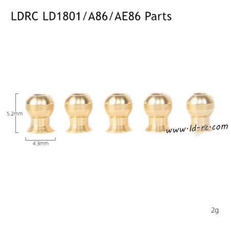 LDRC LD1801 RC Drift Car Parts Ball Stud