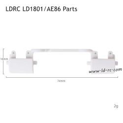 Flip Lamp (without Lamp) Spare Parts for LDRC LD1801/AE86 1/18 High Speed RC Drift Car
