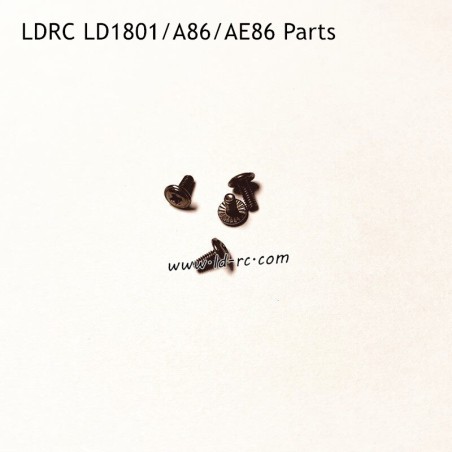 Wheels Screws for LDRC LD1801 RC Drift Car